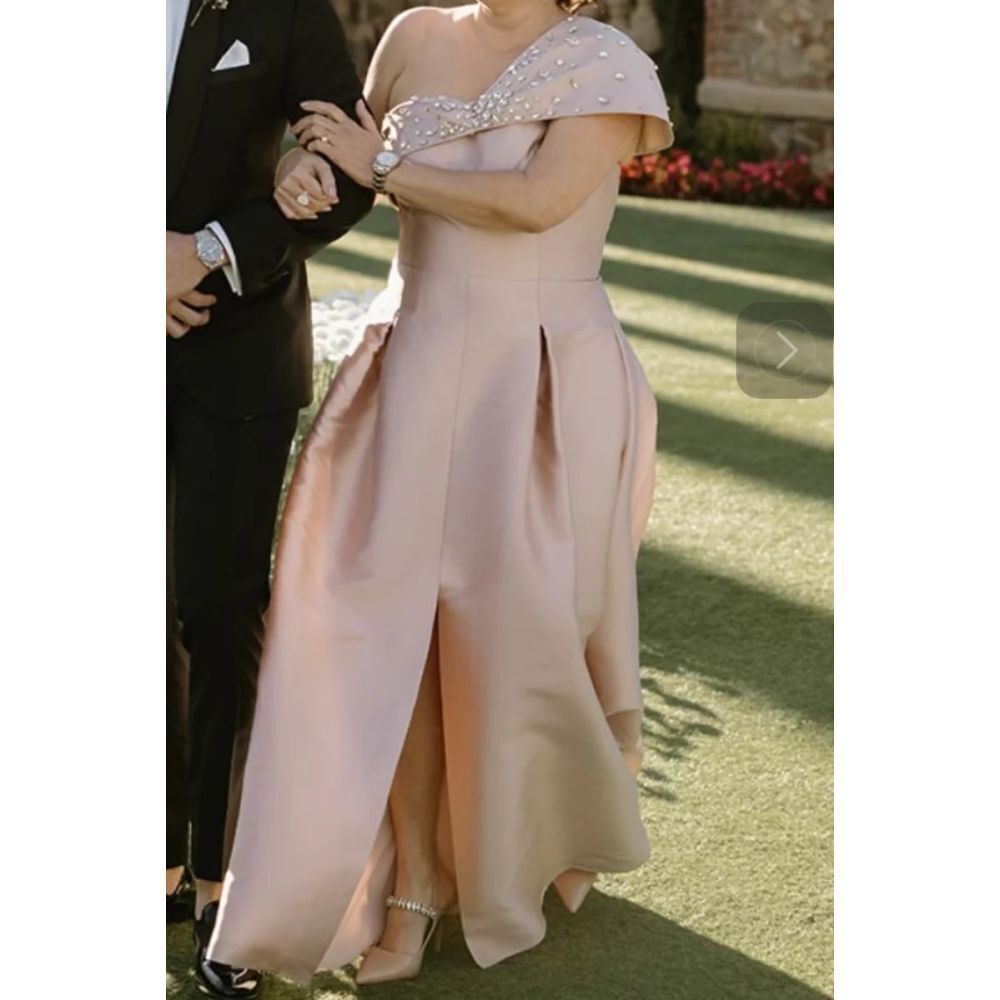 Sachin &‎ Babi NEW Delilah Crystal Embellished Gown in Silver Peony $1,095 Sz 12 - Picture 13 of 13